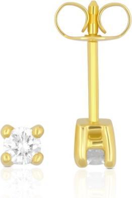 Image du produit Muau Boucles d'oreilles monture 4 poignées (Or jaune 750/18K)