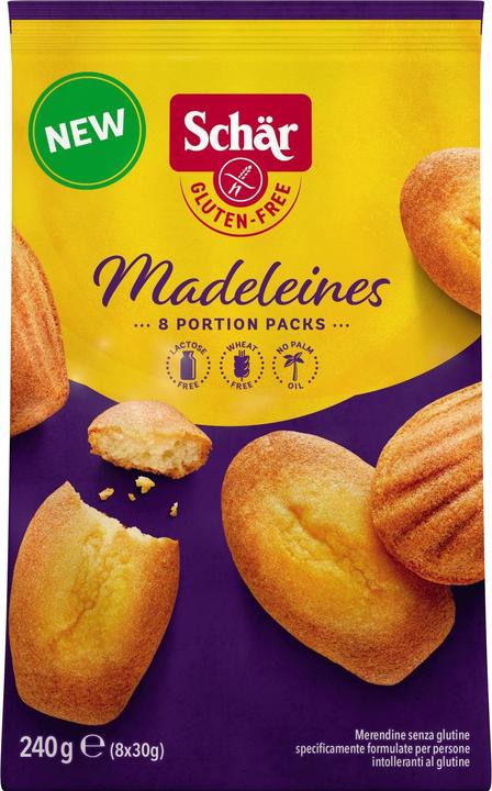 Actual product image Schär Madeleines gluten-free 240 g (1 pcs., 240 g)