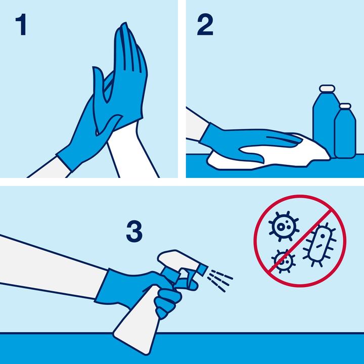 Image du produit Tork Wiping Paper Centre Roll Blue 6x157 (450 x)