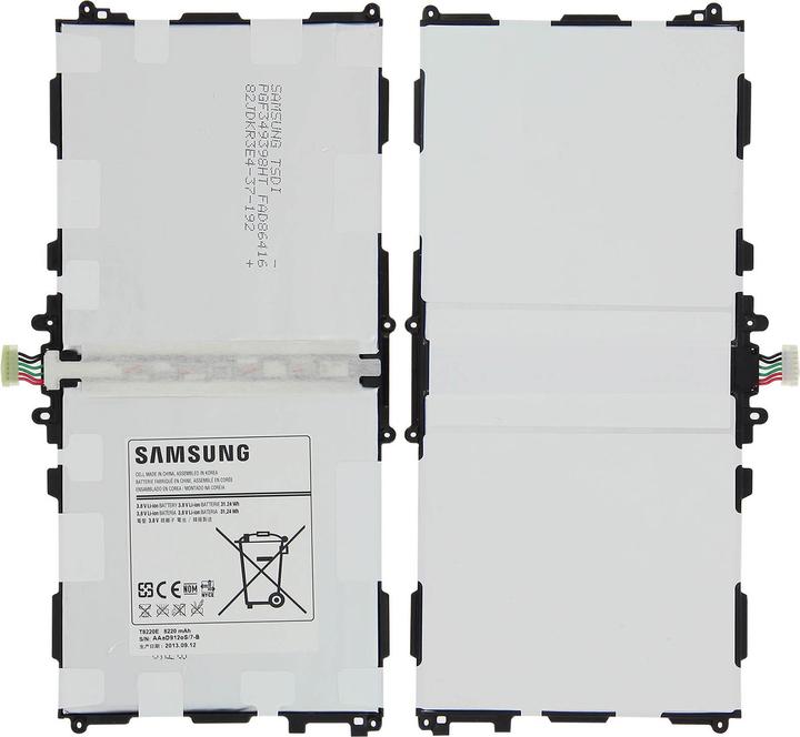 Actual product image Samsung T8220E 8220 mAh battery