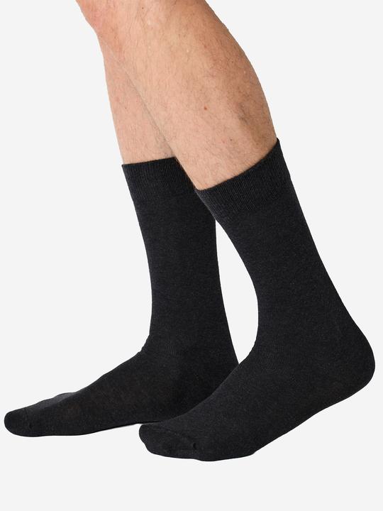 Produktbild Nur Die Basicsocken Baumwolle Business Socke Unifarben (6er Pack, 43 - 46)