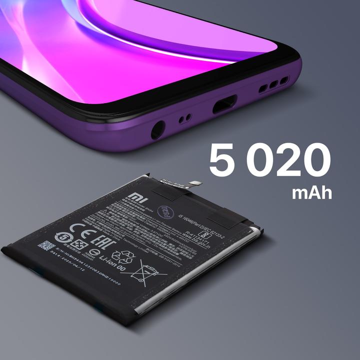 Actual product image Xiaomi BN54 5020 mAh battery