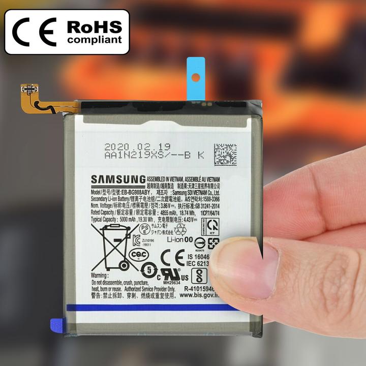 Immagine prodotto Samsung EB-BG988ABY Batteria ricaricabile da 5000 mAh