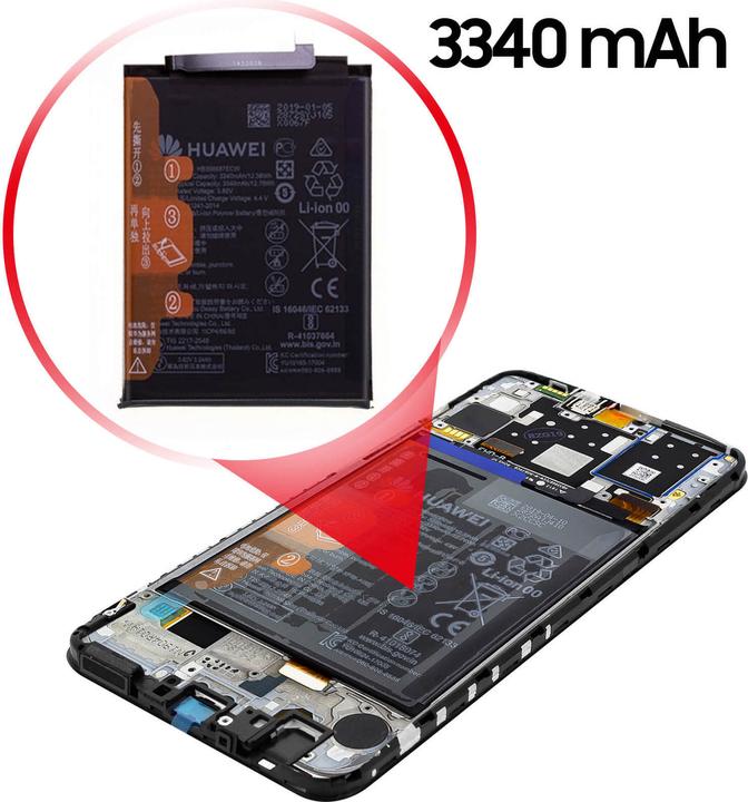 Actual product image Huawei LCD display + 3340mAh battery P30 Lite