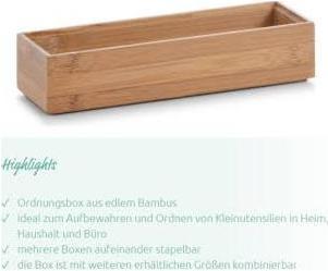 Actual product image Zeller Present Order box (23 x 7.5 x 5 cm, 0.86 l)