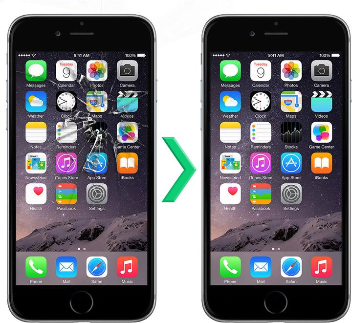 Produktbild Avizar LCD-Ersatzteil Apple iPhone 6, 6S (Display, iPhone 6)