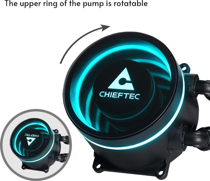 Produktbild Chieftec ICEBERG 360 RGB