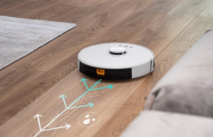 Image du produit Tesla robot vacuum cleaner robot vacuum laser (Robot d'aspiration et de nettoyage)