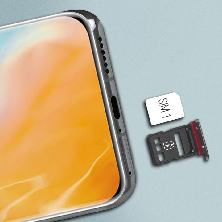 Image du produit Clappio Support de rechange pour carte SIM Huawei P40 / P40 Pro (Support de carte SIM, Huawei P40 Pro)