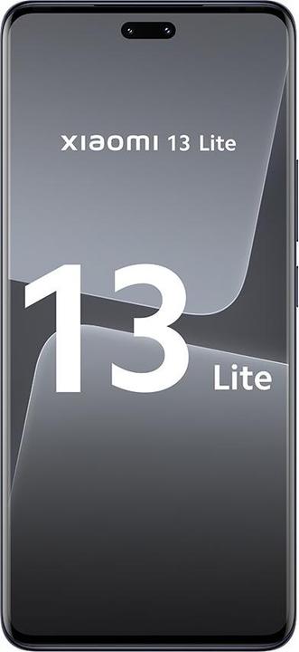 Produktbild Xiaomi 13 Lite (256 GB, Black, 6.55", Dual SIM, 50 Mpx, 5G)