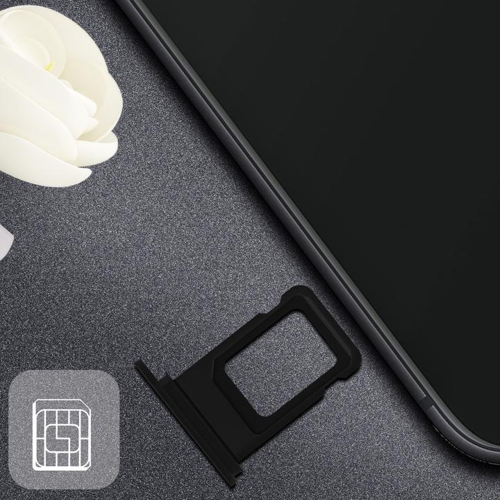 Produktbild Clappio Ersatz Sim-Halter iPhone 11 Pro (SIM-Halterung, iPhone 11 Pro Max)