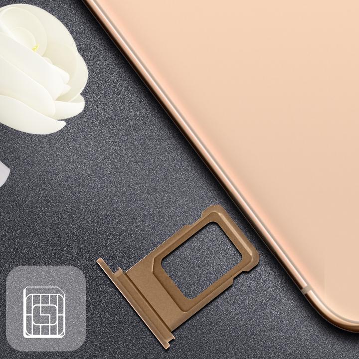 Produktbild Clappio Ersatz Sim-Halter iPhone 11 Pro (SIM-Halterung, iPhone 11 Pro Max)