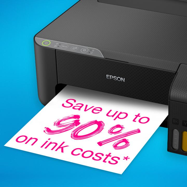 Actual product image Epson EcoTank L1270 Inkjet Printer, Black (Colour)