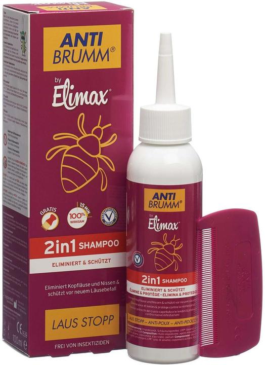 Immagine prodotto Anti-Brumm Stop ai pidocchi (100 ml, Shampoo per pidocchi)