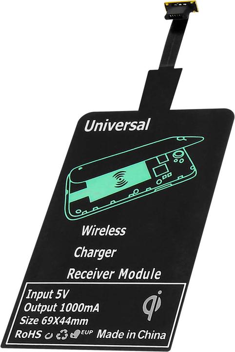 Image du produit Avizar Récepteur de charge QI Connecteur micro-USB