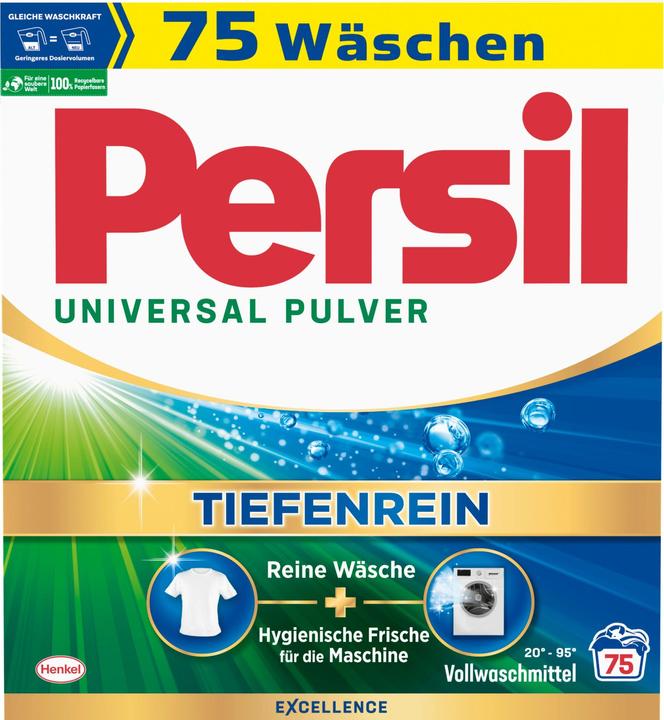 Actual product image Persil Powder Universal 75 WG (75 Washing cycles, Washing powder)