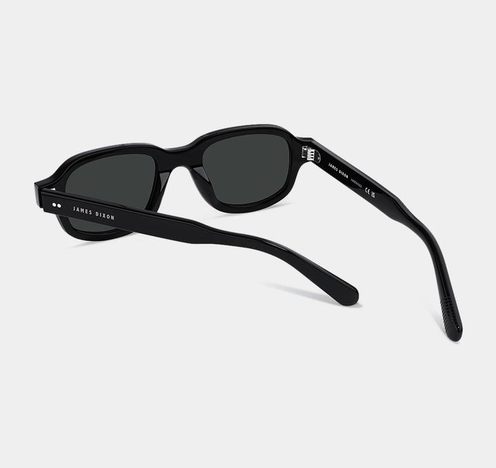 Immagine prodotto James Dixon Schwarz/Grau – Warwick – Rechteckig – Acetat – Sonnenbrille