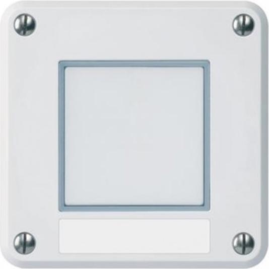 Hager Sonnerie pushbutton Robusto UP, White