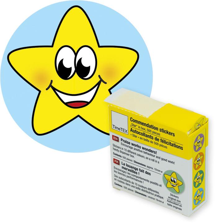 TimeTEX Belobigungs-Aufkleber
