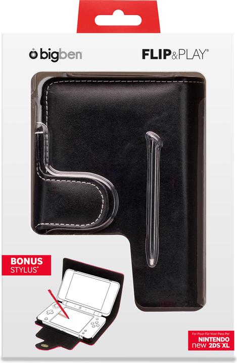 Actual product image Bigben 2DSNXL Flip & Play Protector (colourless s.) New 2DS XL (2DS XL)