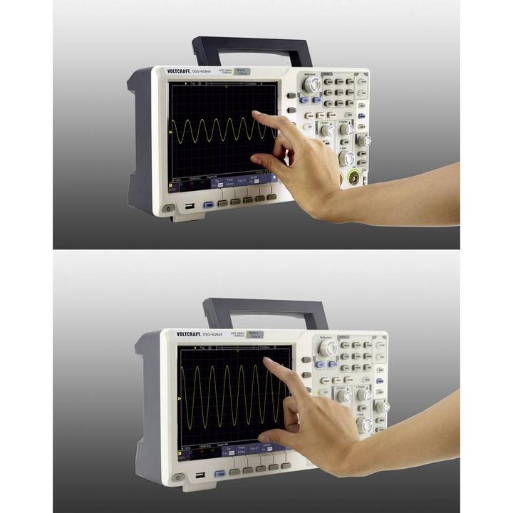 Produktbild Voltcraft Digital-Oszilloskop DSO-6084F (CAT II)