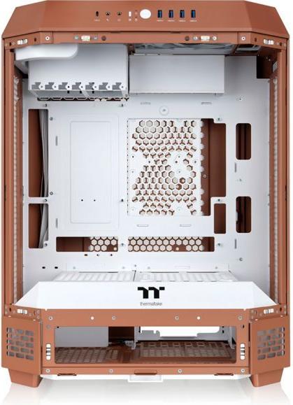 Actual product image Thermaltake The Tower 600 Mocha Mousse