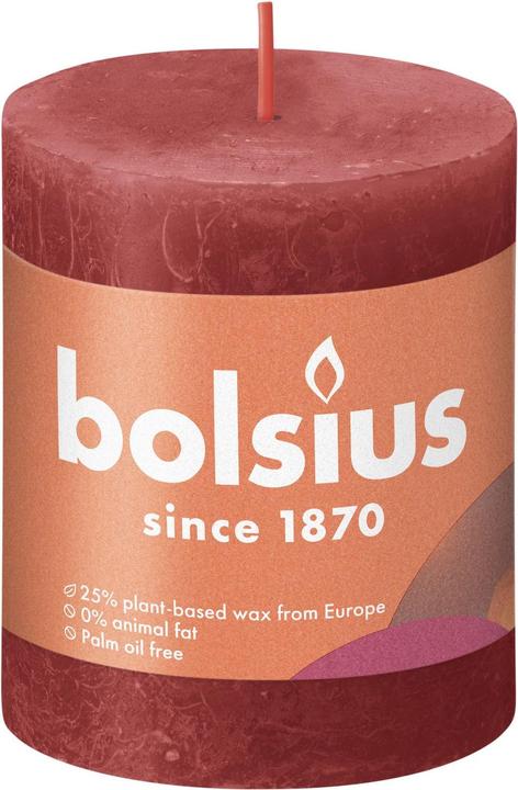 Produktbild Bolsius Stumpenkerze 'Rustiko Shine' (1 Stk.)