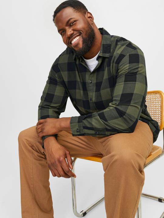 Produktbild Jack & Jones Karo Plus Size Hemd (4XL)