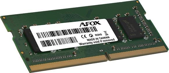 Actual product image AFOX SO-DIMM DDR3 8GB memory module 1600 MHz LV 1.35V (1 x 8GB, 1600 MHz, DDR3-RAM, SO-DIMM)