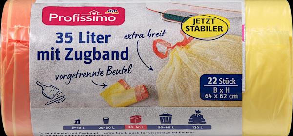 Produktbild dm Profissimo Müllbeutel (22 x, 35 l)