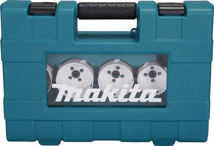 Actual product image Makita Universal hole saw set (16, 19, 22, 25, 32, 35, 37, 44, 51, 57, 64, 68, 76 mm)