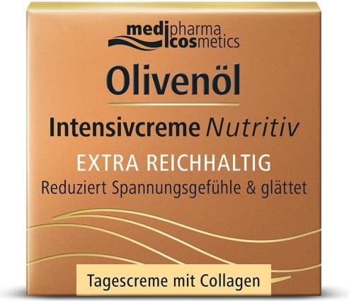 Immagine prodotto Medipharma cosmetici Olio d'oliva Crema Intensiva Crema Nutritiva Giorno, 50 ml Crema (50 ml, Crema da giorno)
