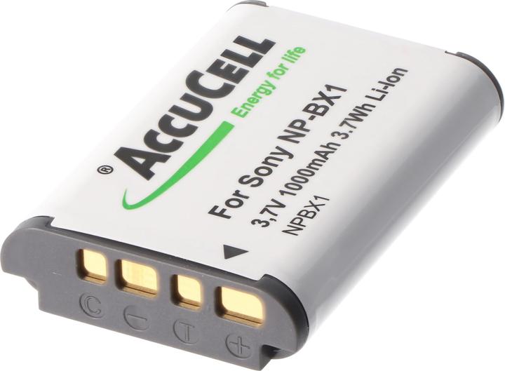 Image du produit AccuCell Akku passend für Sony NP-BX1, Cyber-shot DSC-RX100, kein Original Akku