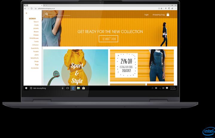 Lenovo Yoga 7i (15.60", Intel Core i7-1165G7, 16 GB, 1000 GB, CH)