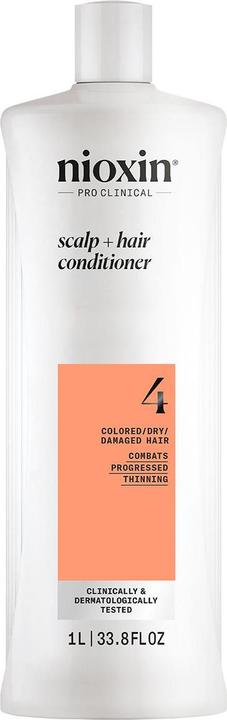 Actual product image Nioxin Scalp + Hair System 4 Conditioner (1000 ml)