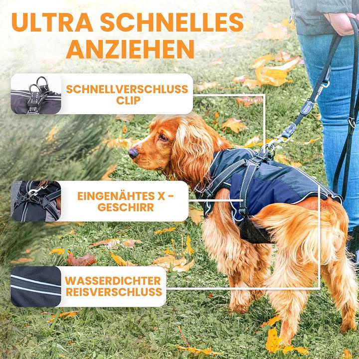 Actual product image Tierhood Regenmantel für Hunde (XXS, Dog raincoat)