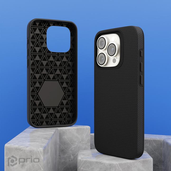 Produktbild prio Schutzhülle für iPhone 12 mini (5,4 Zoll) schwarz (Apple iPhone 12 mini)