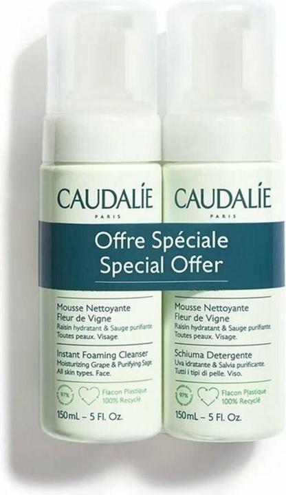 Image du produit Caudalie Duo Vinoclean Fleur Vigne (Lait nettoyant, 300 ml)