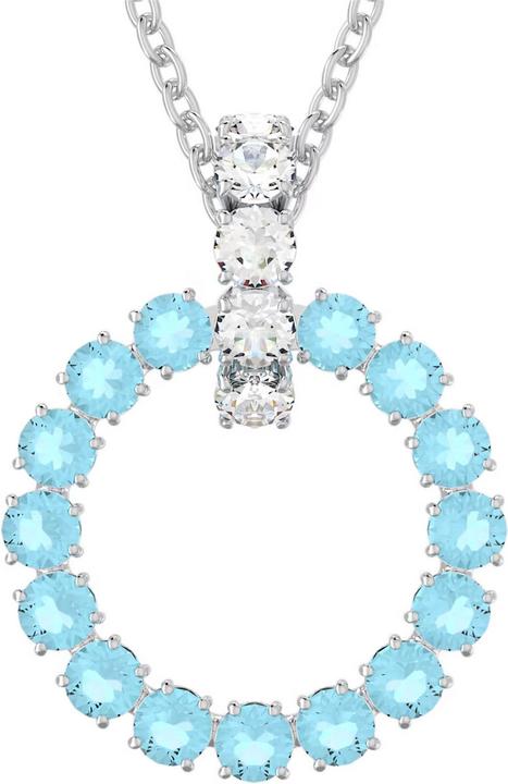 Actual product image Swarovski Exalta Necklace Blue (Swarovski Metal)