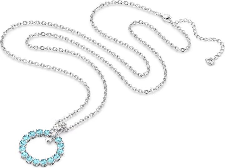 Actual product image Swarovski Exalta Necklace Blue (Swarovski Metal)