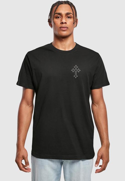 Actual product image Mister Tee MisterTee Memento Mori Oneline Cross Tee - 192093 (XS)