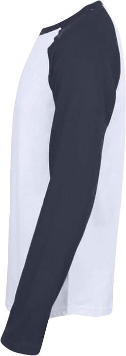 Immagine prodotto Skinni Fit Skinnifit Raglan Baseball Tshirt Manica Lunga (M)
