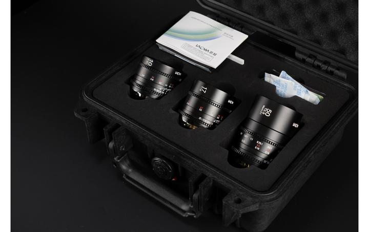 Produktbild Venus Optic Festbrennweite Laowa Cine Prime 3-Lens Kit (Wide+Marco) MFT (Micro Four Thirds, Micro Four Thirds)