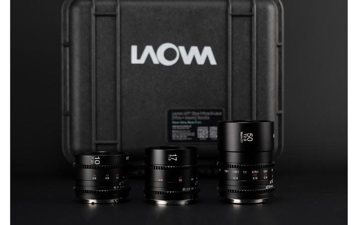 Produktbild Venus Optic Festbrennweite Laowa Cine Prime 3-Lens Kit (Wide+Marco) MFT (Micro Four Thirds, Micro Four Thirds)