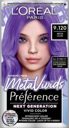 L'Oréal Paris L'Oreal Preference Metavivids Hair Dye 9.120 Meta Lilac (9.120 Meta Lilac)