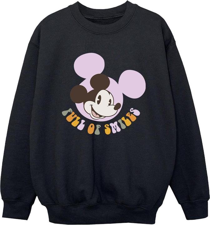 Disney Mickey Mouse Full Of Smiles Sweatshirt Jungen (116)