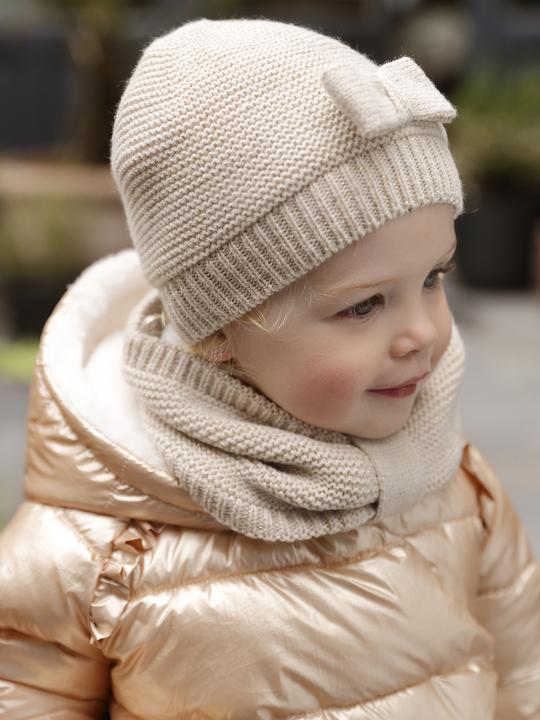 Immagine prodotto Vertbaudet Set da bambina: cappello, sciarpa rotonda e muffole