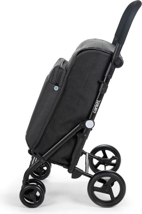 Actual product image Carlett URBAN Family LETT470 Cooler Boodschappentrolley - Koelvak - 4 wielen - Opvouwbaar - 62 - Vulcano Zwa