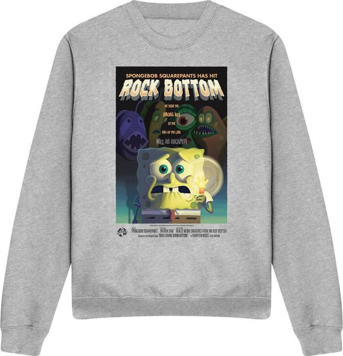 Immagine prodotto Spongebob Squarepants Rock Bottom Felpa Adulto Unisex (XL)