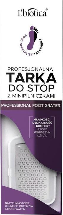 L´Biotica L'Biotica Express Pedicure Foot Grater With Mini Files 1Pc. (Hornhautentferner, 6 ml)